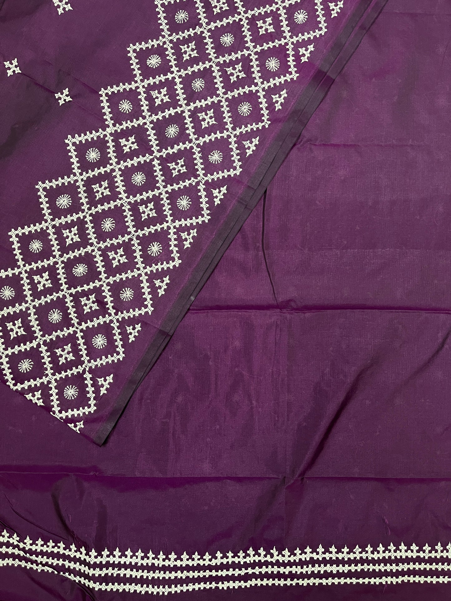 PRETTY Kutchwork Saree