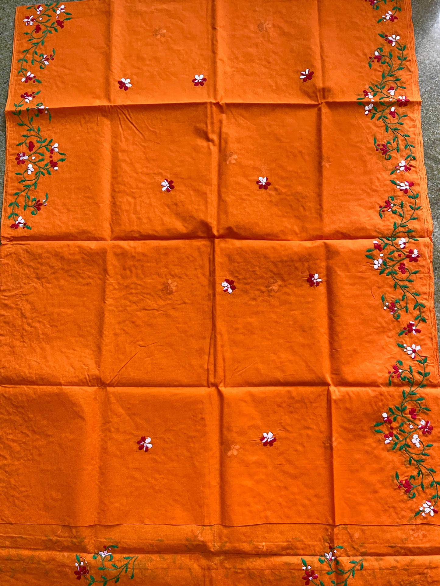 Cotton Kanthawork Saree