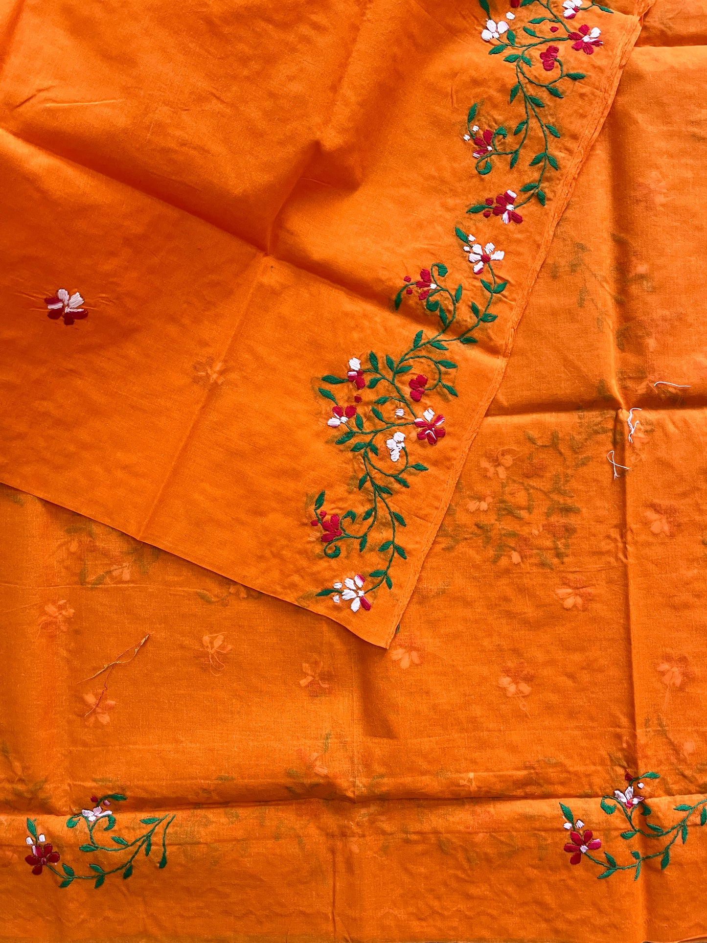 Cotton Kanthawork Saree