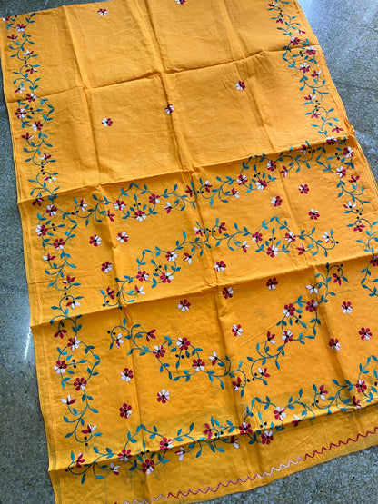 Cotton Kanthawork Saree