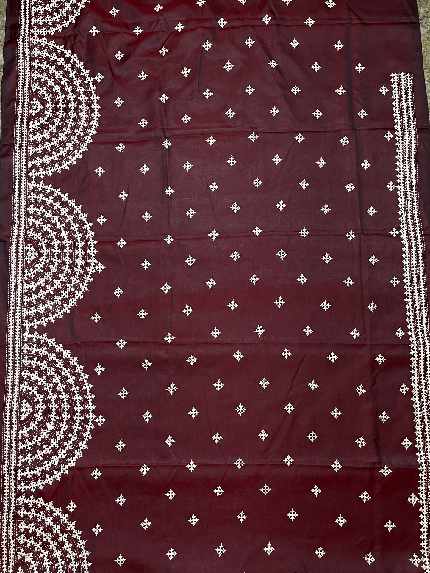 SUNRISE Kutchwork Saree