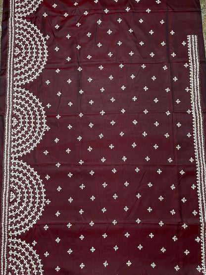 SUNRISE Kutchwork Saree