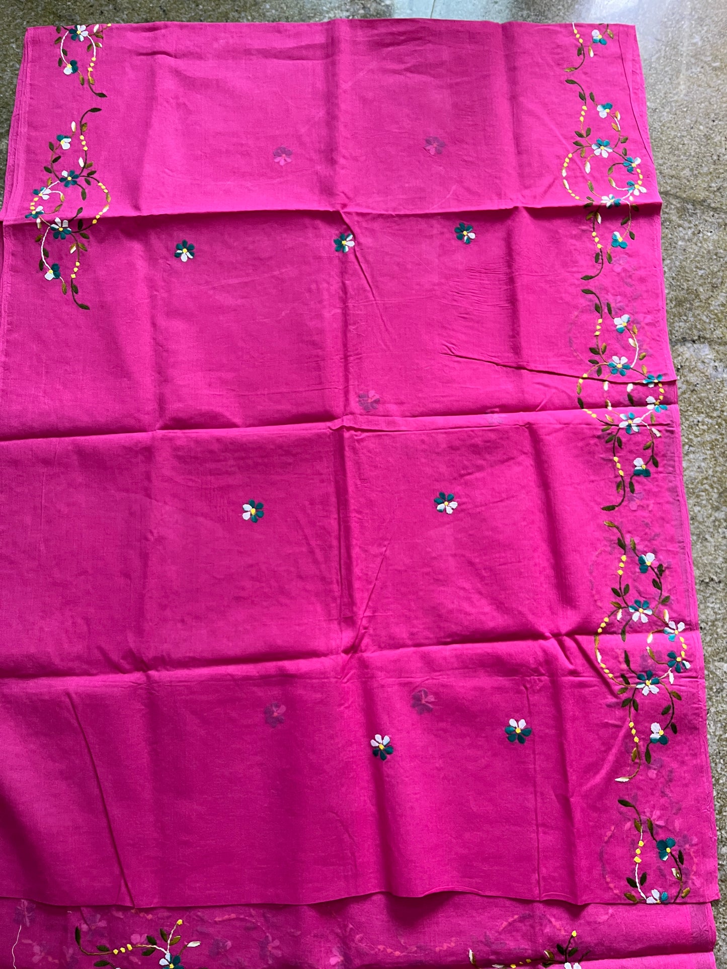 Cotton Kanthawork Saree
