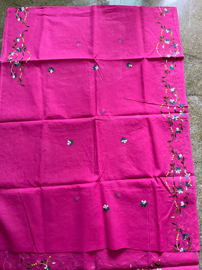 Cotton Kanthawork Saree