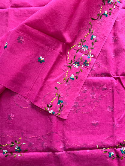 Cotton Kanthawork Saree
