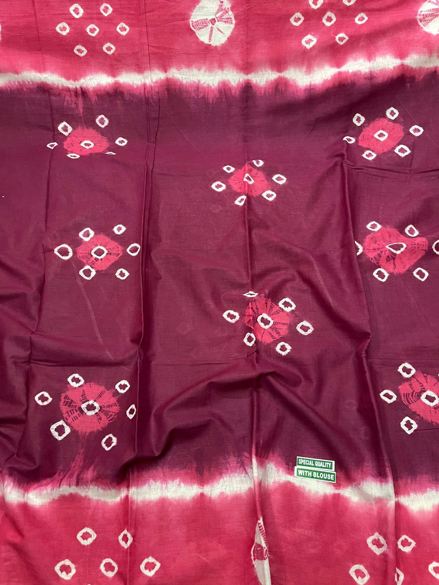Sungudi Bandhani Saree