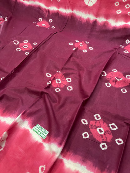 Sungudi Bandhani Saree