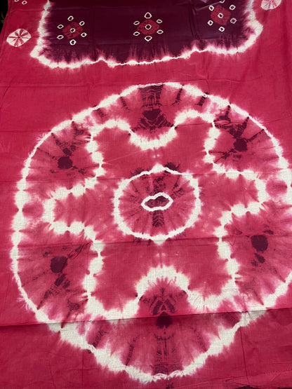 Sungudi Bandhani Saree