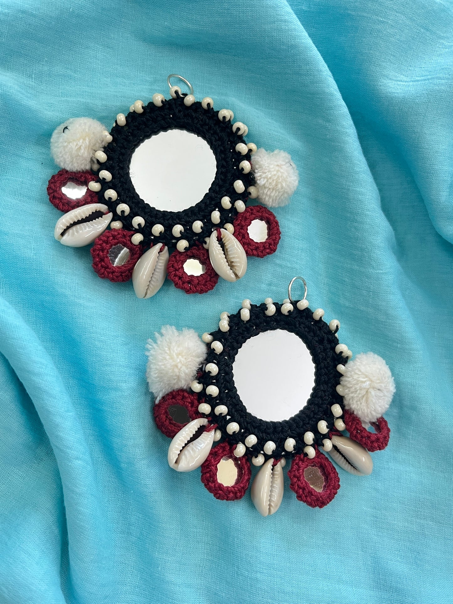 Big Gulaabo Mirror Tassels