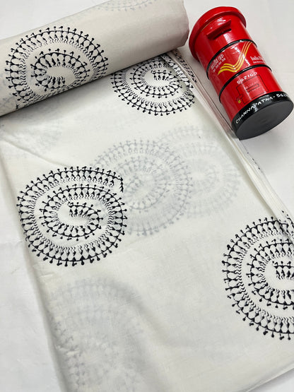 WARLI Hand Block Print Fabric
