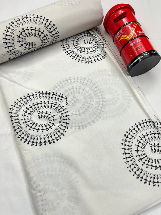 WARLI Hand Block Print Fabric