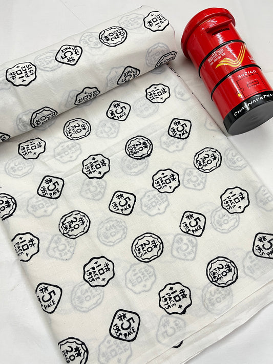 COIN Hand Block Print Fabric
