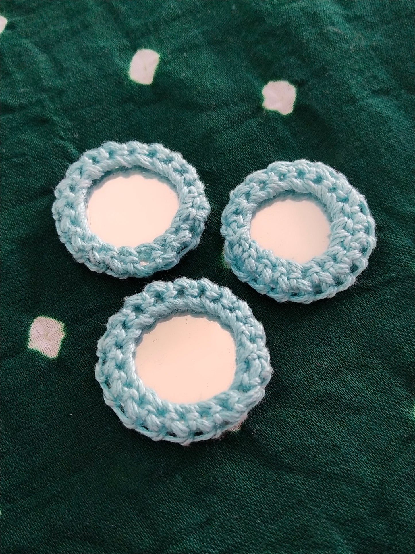 BLUE Mirror Buttons