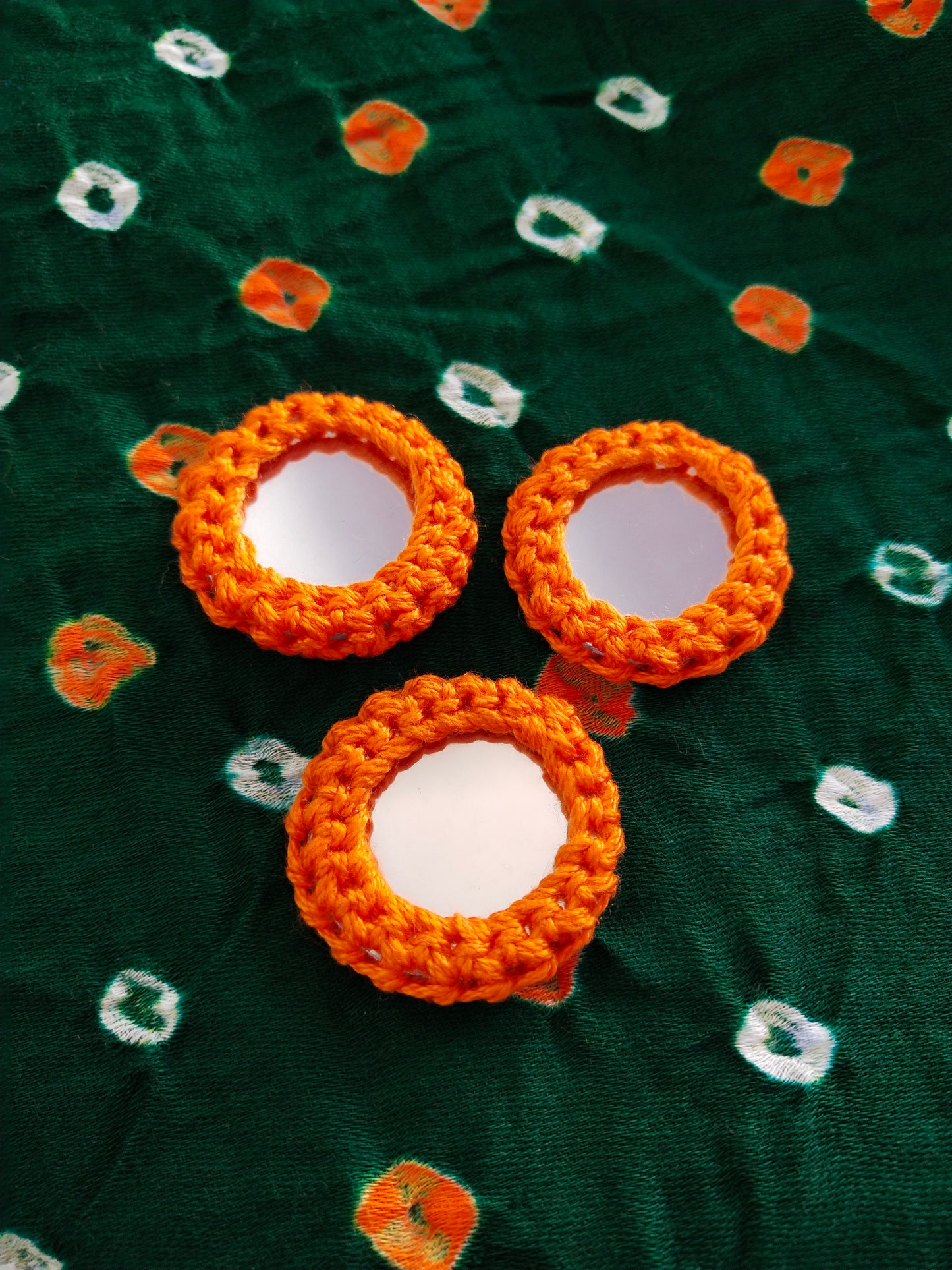 ORANGE Mirror Buttons