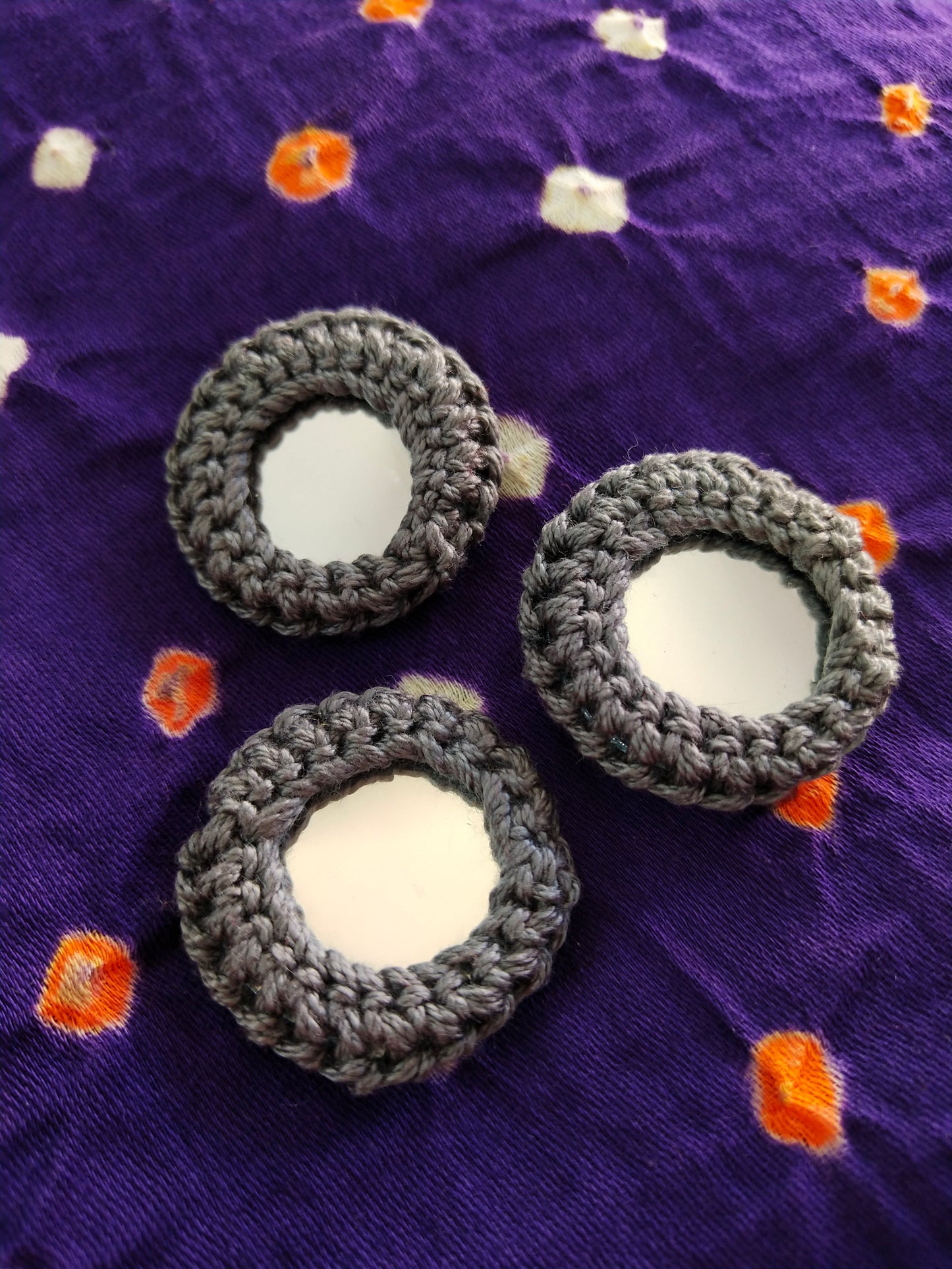 GREY Mirror Buttons
