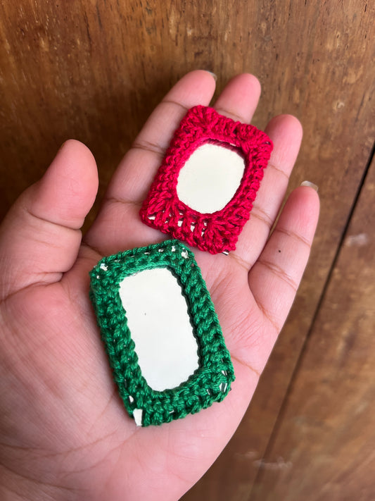 Rectangle Mirror Buttons