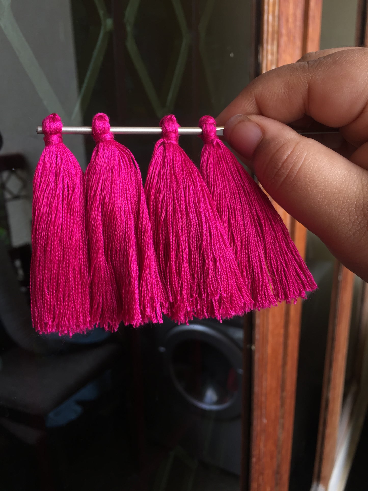 RANI PINK Thread Tassels