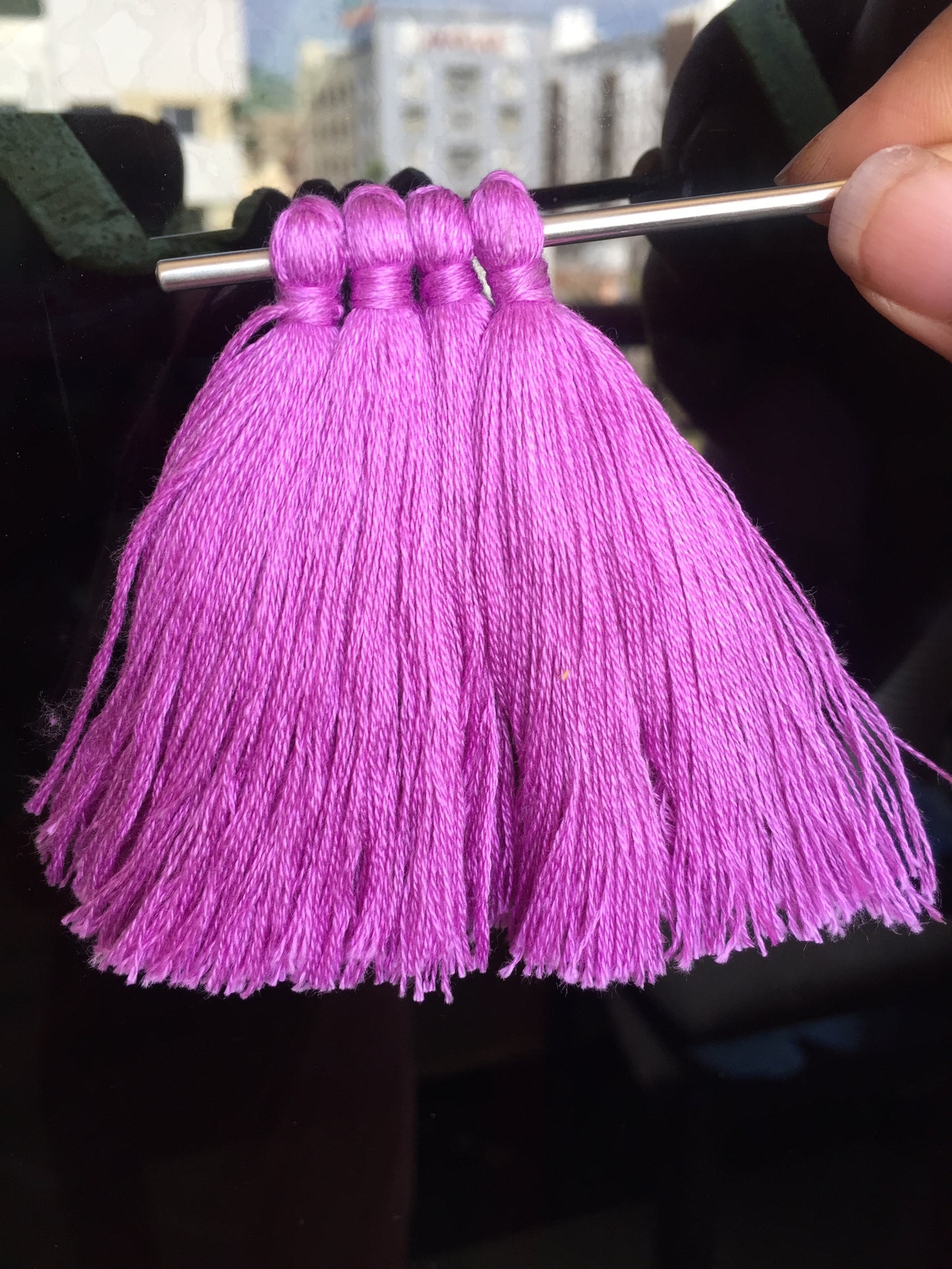 LAVENDER Thread Tassels