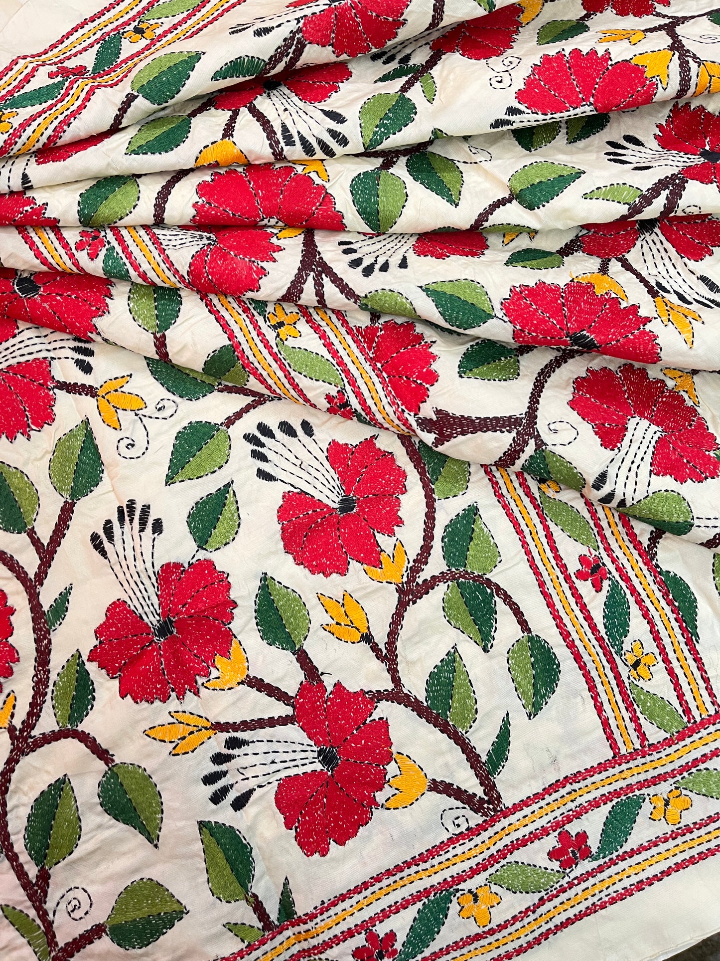 MANDHARA Kanthawork Saree