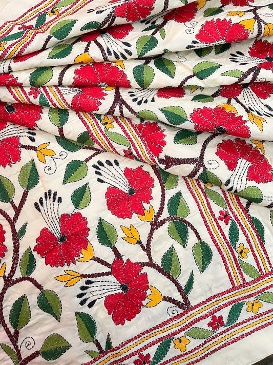 MANDHARA Kanthawork Saree