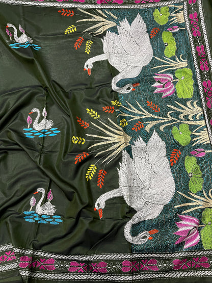 HAMSA Kanthawork Saree
