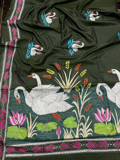 HAMSA Kanthawork Saree