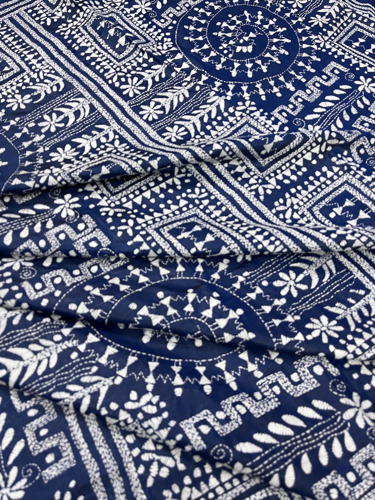 WARLI Kanthawork Saree