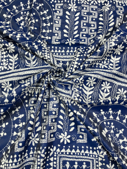 WARLI Kanthawork Saree