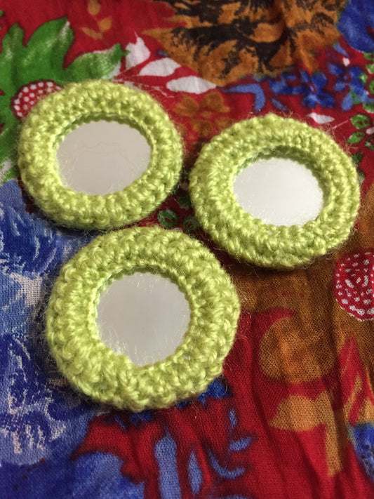 GREEN Mirror Buttons