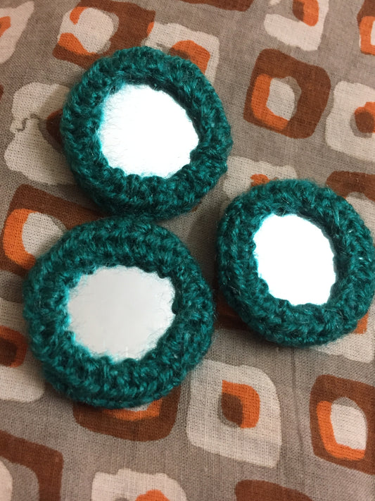 GREEN Mirror Buttons