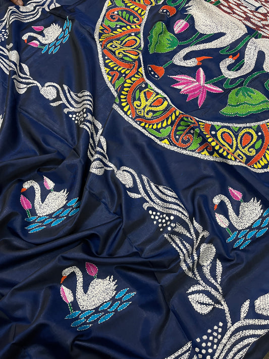 HAMSA Kanthawork Saree