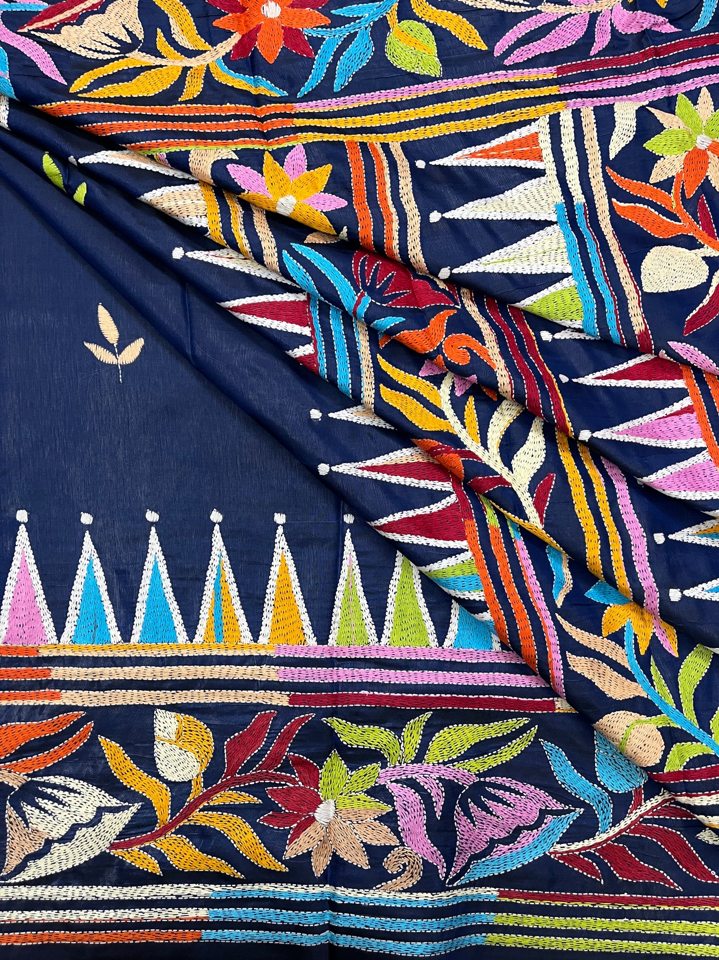 TEMPLE THEME Kanthawork Saree