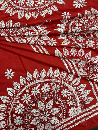 PUSHPA Kanthawork Saree