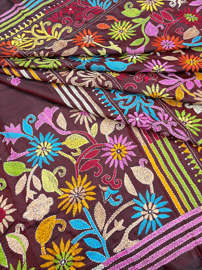 RANGEELA Kanthawork Saree