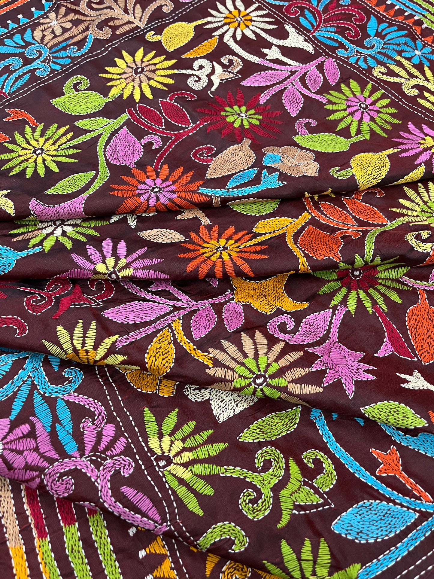 RANGEELA Kanthawork Saree