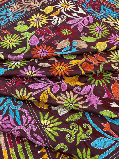 RANGEELA Kanthawork Saree