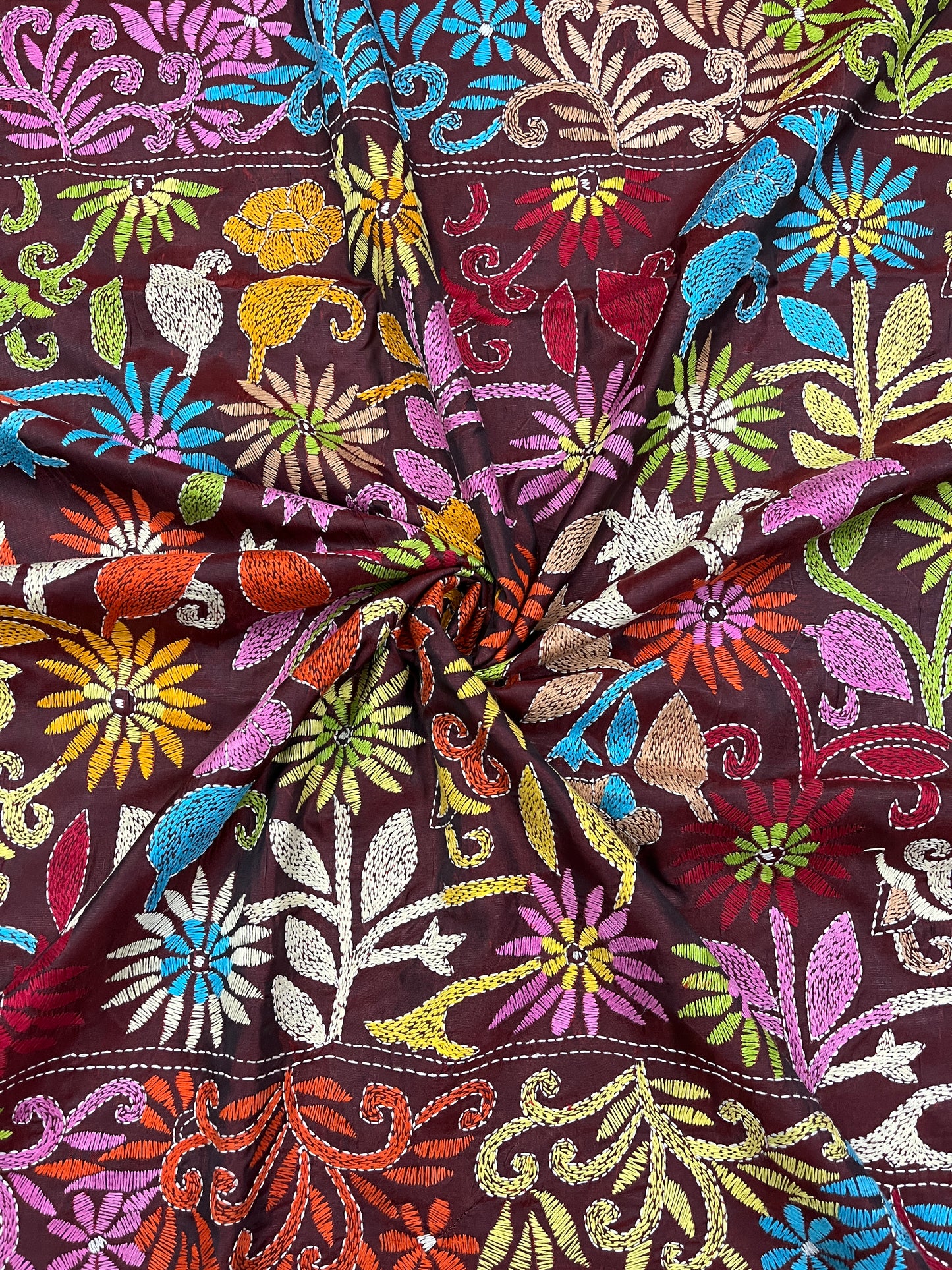 RANGEELA Kanthawork Saree
