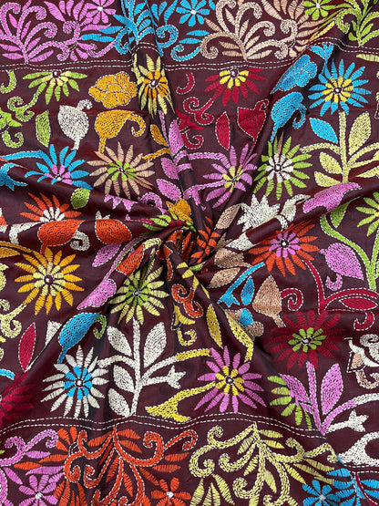 RANGEELA Kanthawork Saree
