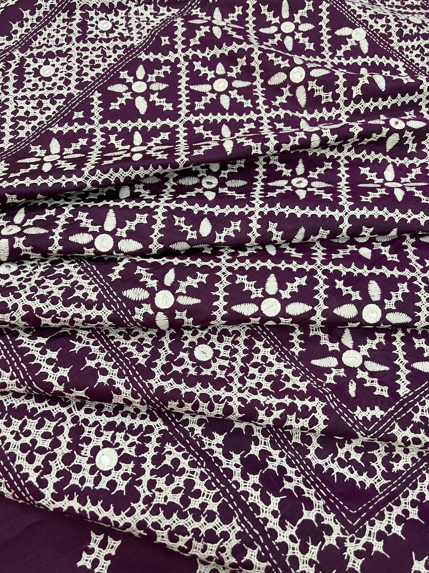 LAAJWAAB Kutchwork Saree