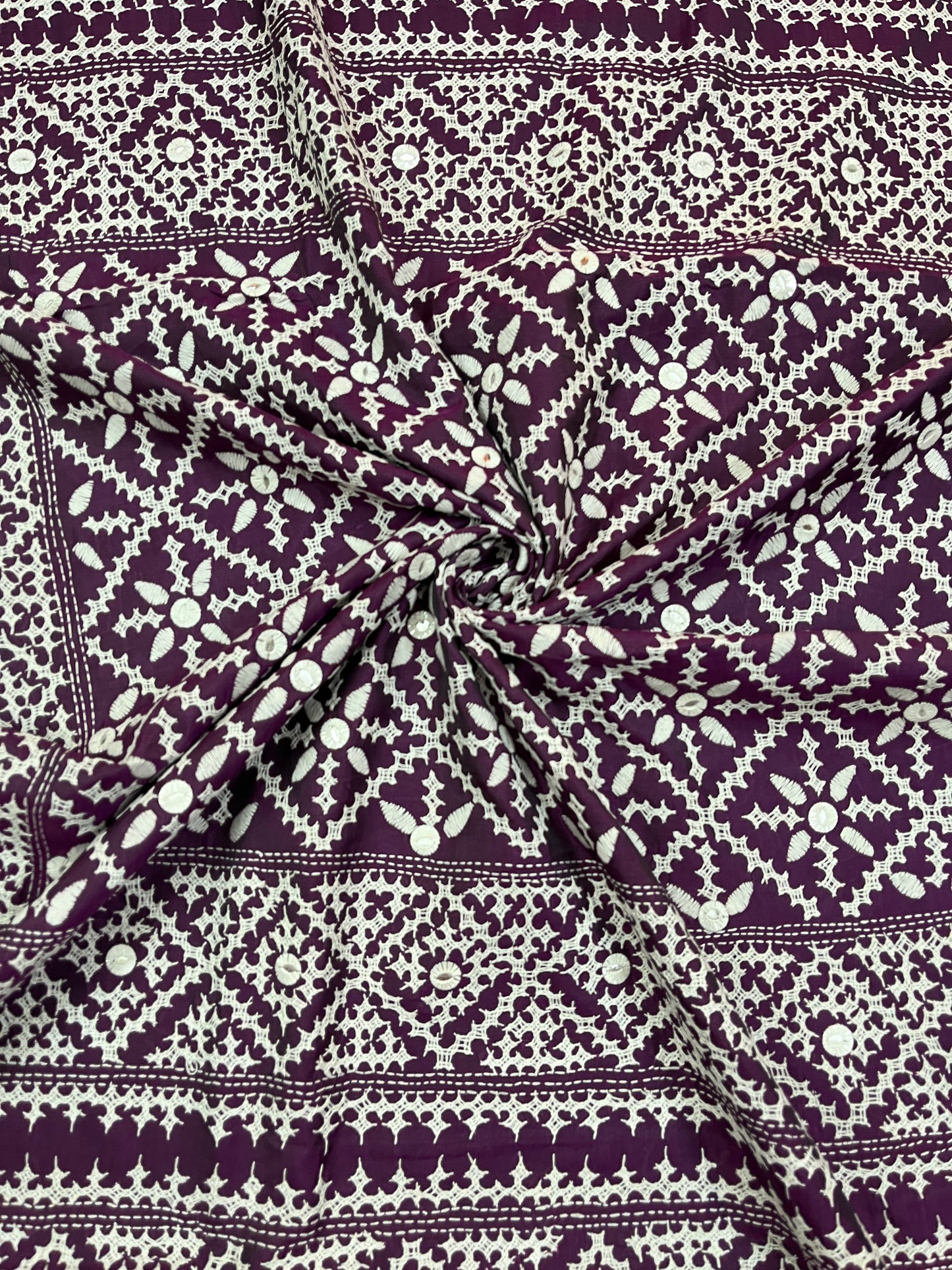 LAAJWAAB Kutchwork Saree