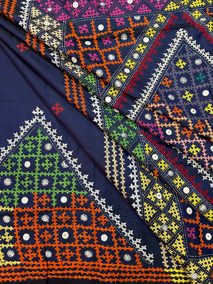 RANGEELA Kutchwork Saree