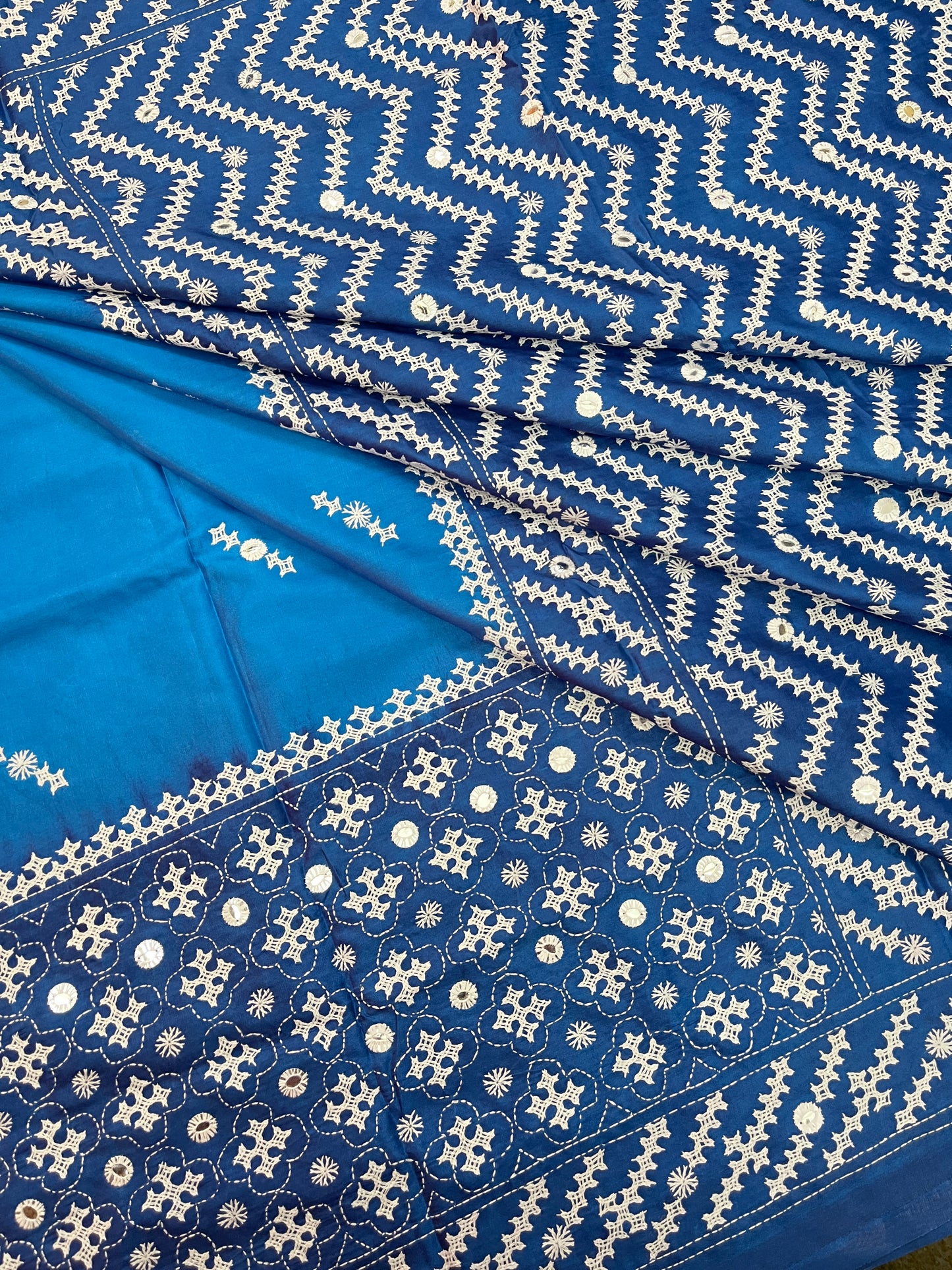 CHARMING Kutchwork Saree