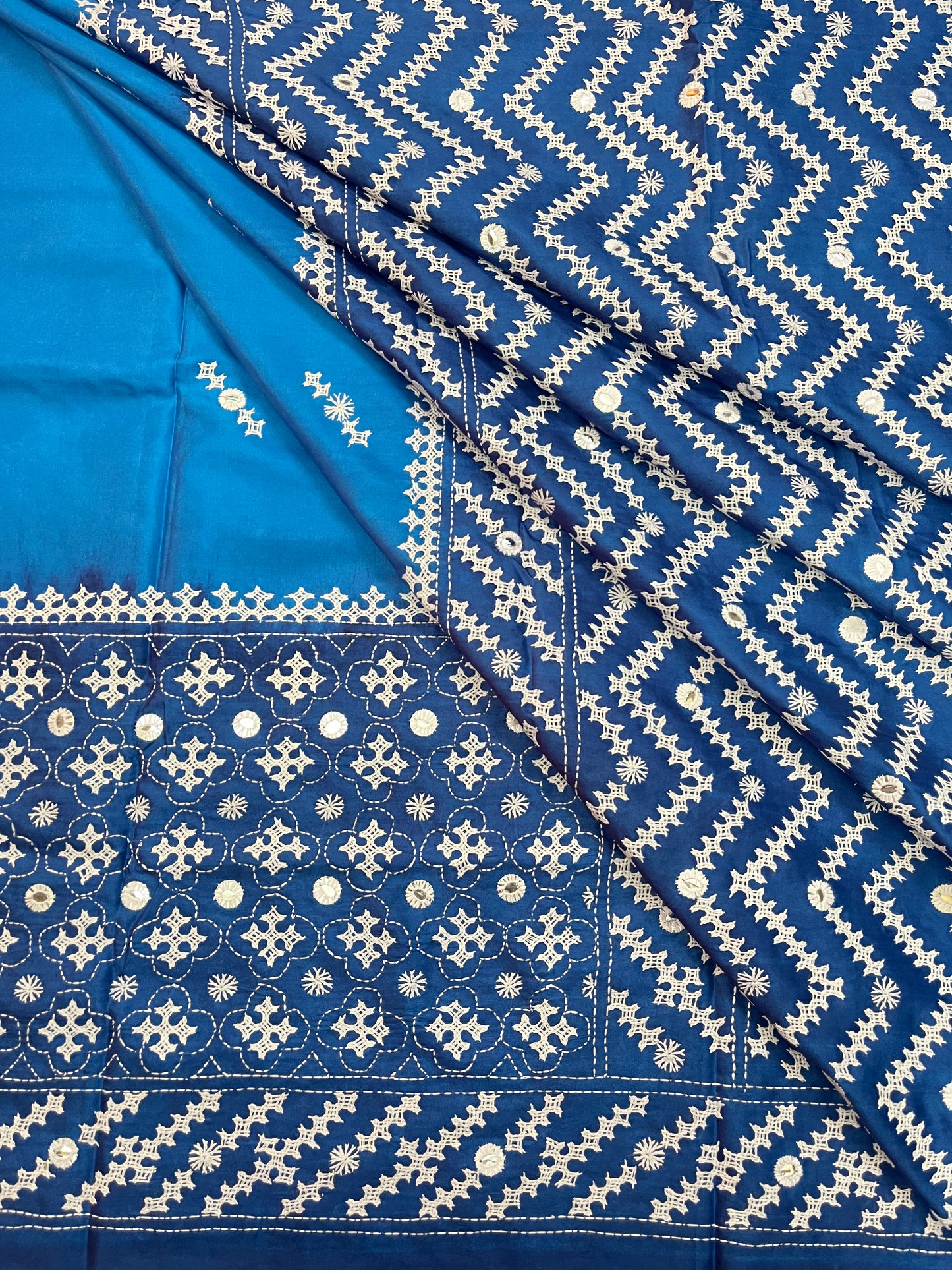 CHARMING Kutchwork Saree