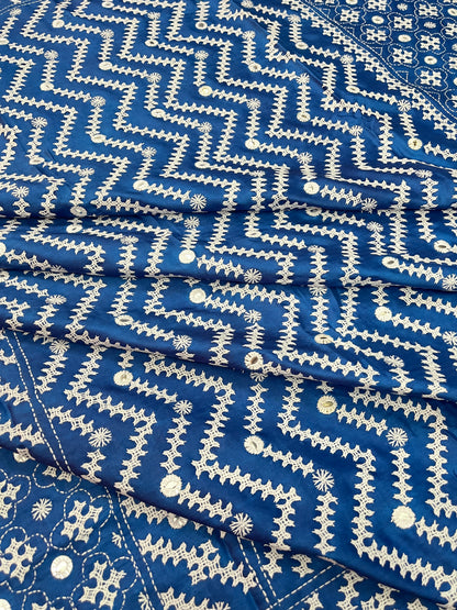 CHARMING Kutchwork Saree
