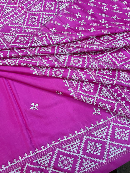 LOVELY Kutchwork Saree