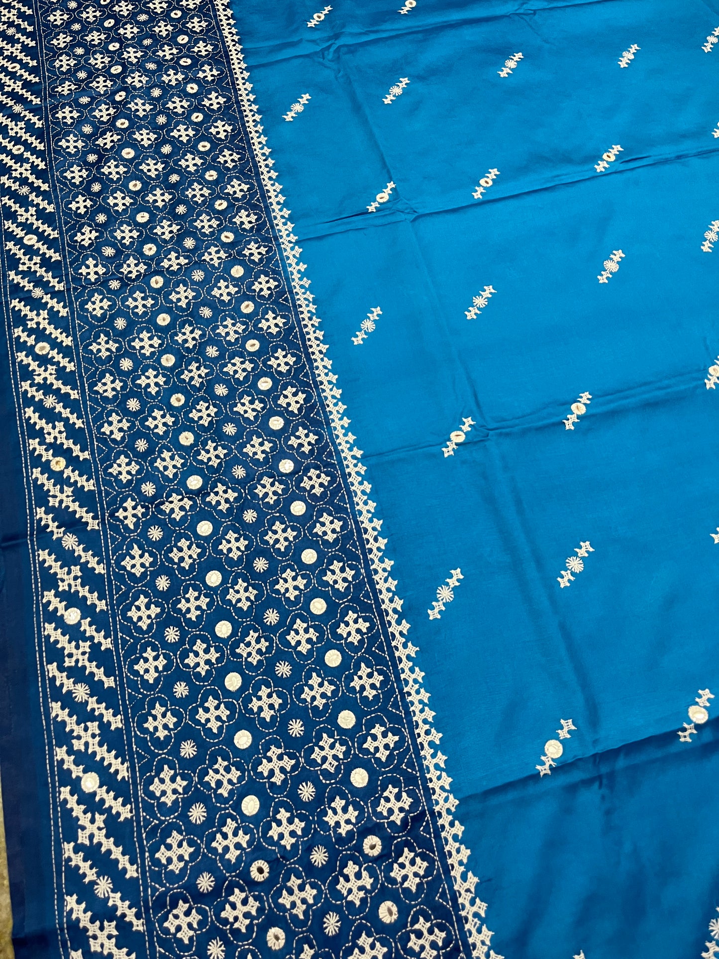 CHARMING Kutchwork Saree