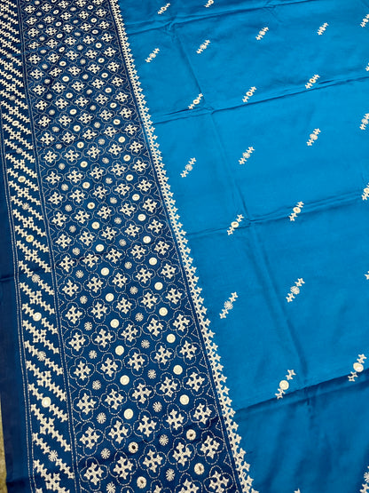 CHARMING Kutchwork Saree