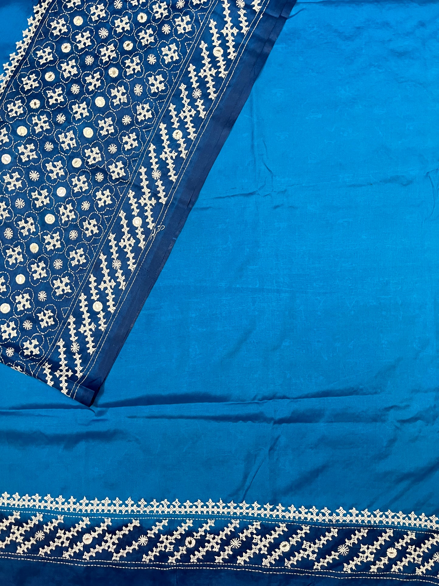 CHARMING Kutchwork Saree
