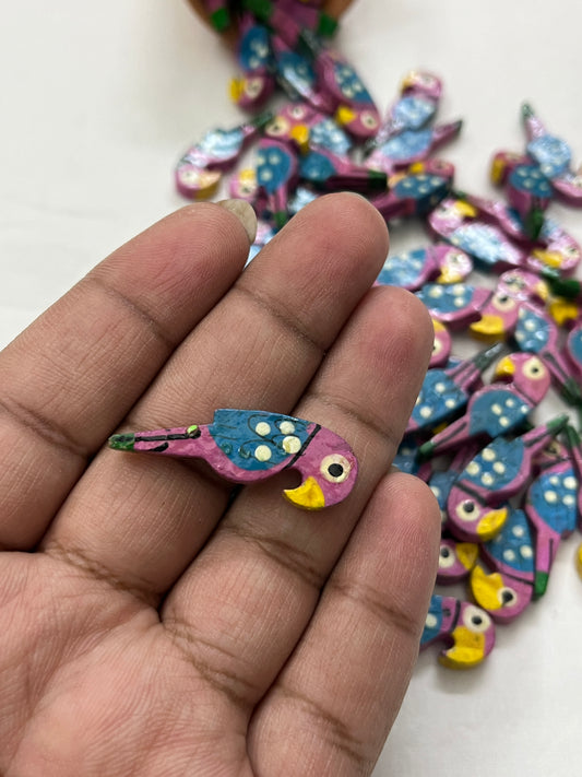 PURPLE Parrot Buttons