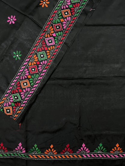 FLORAL Kanthawork Saree